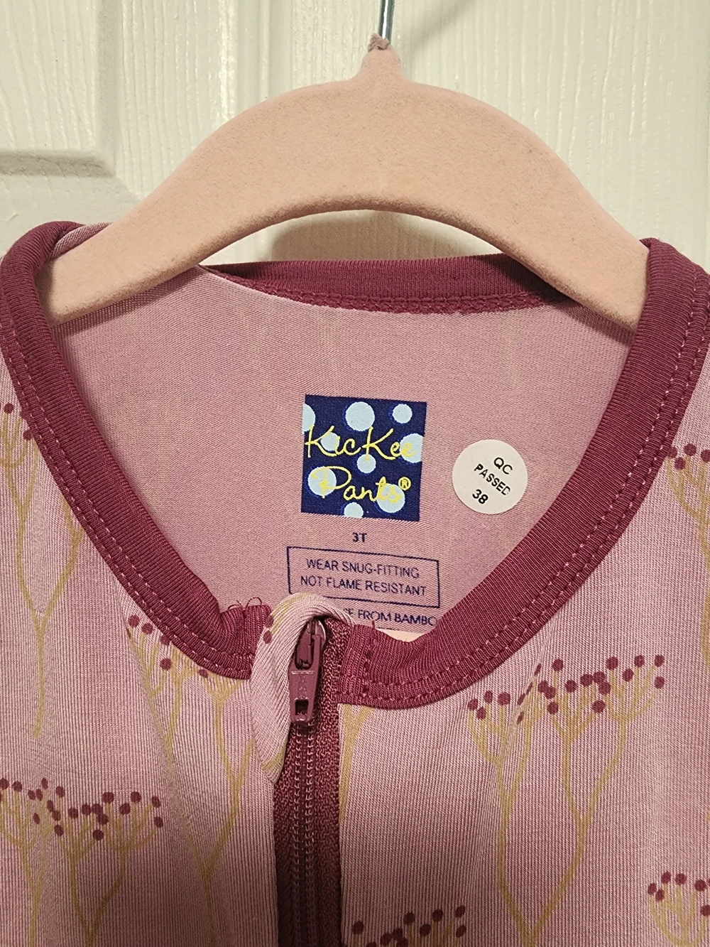 Kickee Pants Footed One-Piece Bamboo Pajamas 3T